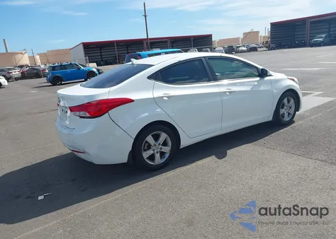 2013 Hyundai Elantra Gls from USA, damaged, VIN 5NPDH4AE6DH284559